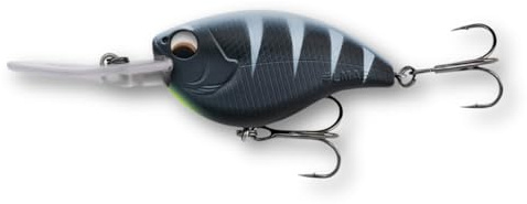 LMAB Crankbait 5,5 cm Power Vibe 55F - 3 Lauftiefen, Floating - Wobbler Barsch, Crankbait Wobbler, Kunstköder Angeln, Barsch Wobbler, Spinnfischen Köder