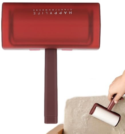 Tierhaare Fusselrolle, Klebe Fusselentferner Roller, Klebe Fusselrollen für Tierhaare, Entferner für Couch, Kleidung, Möbel und Teppich