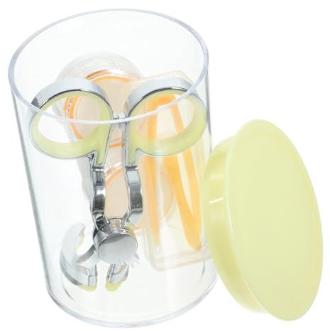 Hoement Contacts Lens Remover Tool Lens Applicator for Contact Lenses Portable Reusable Storage Box Tweezers