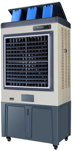 GBKBVTATDK Air Conditioner con Flujo de Aire de 20M, Aire Acondicionado Sin Unidad Exterior para Uso Comercial y Exterior, Aire Acondicionado Split con Tanque de Agua de 180 L y Potente Motor