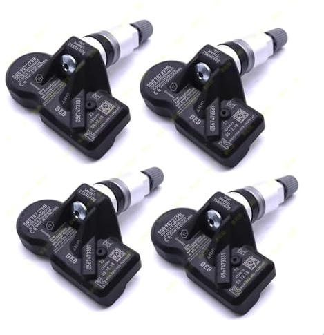 R-timer 4 Stück Reifendrucksensor für VW Golf ab Bj. 09/2012-07/2019,TPMS Sensor,Reifendruckkontrolle Reifendruckkontrollsystem Auto,Ersatzsensoren 5Q 0907275 B
