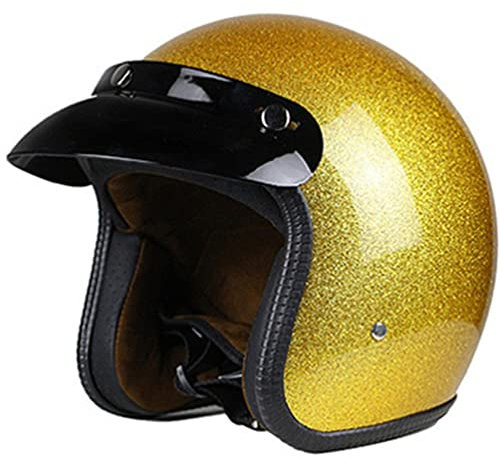 Helm Vintage Scooter Helm Jethelm Motocross Vintage Casque Casque Casco Capacete Retro Helm
