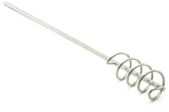 LYSON Mélangeur à miel en acier inoxydable, spirale, mélangeur à miel, hélice mélangeur