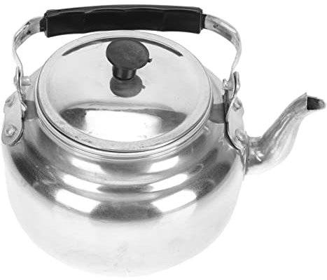 Angoily Ménage Thé Bouilloire Théière en Alliage D' aluminium avec Infuseur Isolé de à en Vrac - Bouilloire ière ière Chaude Bouillante ière pour La Cuisine