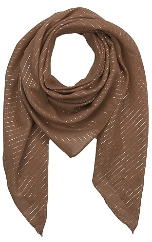Superfreak® Baumwolltuch mit Silber Lurex - Tuch - Schal - 100x100 cm - 100% Baumwolle