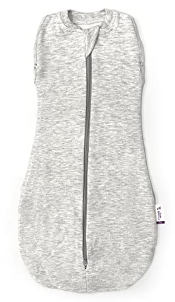Sweet Dreamers, Baby Sleep Bag | 3-12 months, 1.0 TOG | Soft Bamboo Fabric Baby Sleeping Bag | Grey