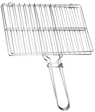 IWOWHERO Grillkorb Gemüsegrillkorb Mit Clip-Stil Grillrost Für Fisch Rindfleisch Und Andere Grillgerichte Outdoor Camping Picknick Grillen Im Freien