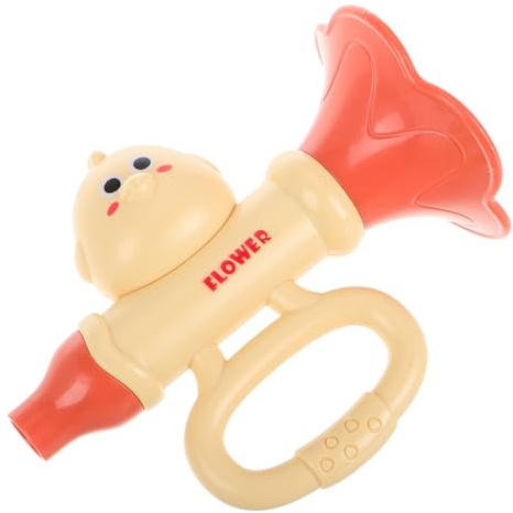 OFFIGAM Trompeta De Plástico Divertida Perfecta Para Fiestas Infantiles y Principiantes