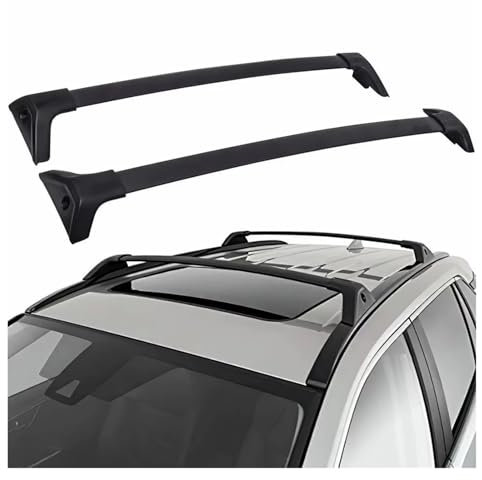 HILLAR Gepäckablage Querträger Für Toyota Für RAV4 Für RAV 4 2019-2023 Aluminium Top Gepäck Träger Schienen Fahrrad Träger Auto Dach Rack Bar Autos Dachträger