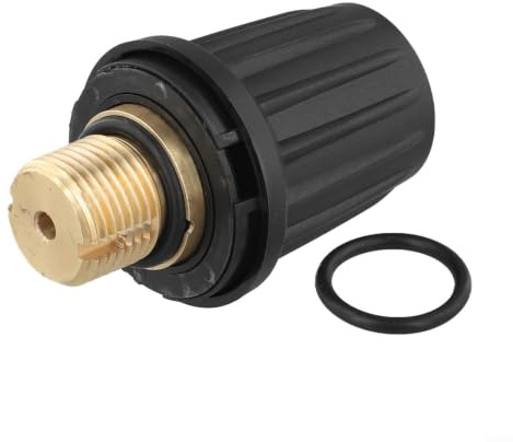 Dampfreiniger Ersatzkappe 4.590-105.0 Sicherheitsventil mit O-Ring 6.363-279.0 für SC1.010 SC1.020 SC1.030 SC1.035B SC1125 SC1202 SC2.000 Modelle, Schwarz (1 Stück)