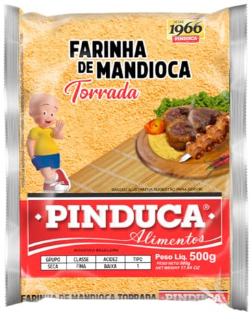 Farinha de Mandioca Torrada PINDUCA - 500Gr