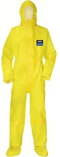 Uvex Overall Disposable Coveralls gelb XL 1 Stück