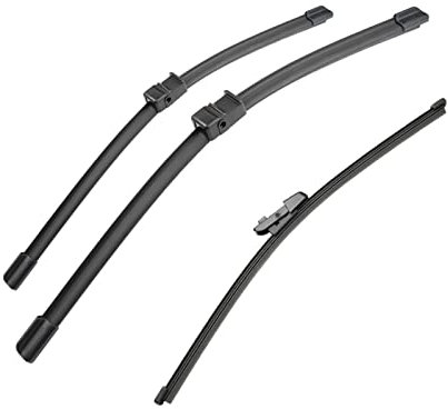 Scheibenwischer 3 STÜCKE Für Golf Plus 521 2009-2014 28 + 28 + 14 vorne Hinten Wischerblätter Windschutzscheibenschneider Zubehör 2014
