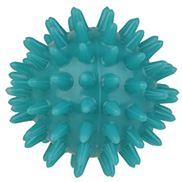 Tiuimk Bola de masaje de 6 cm, color verde profundo, alivia la tensión muscular y promueve la relajación