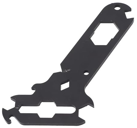 14-in-1 Separate Rigger-Werkzeuge, Multitool aus Stahl, Multifunktionale Flügelmutter, Abisolierzange, Flaschenöffner, Stagehand-Werkzeug, Passend für Wohnmobile, Wohnwagen