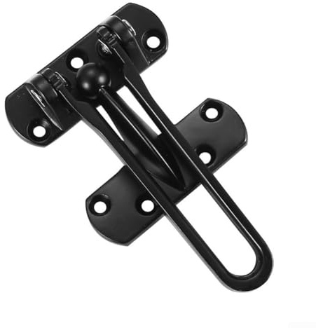 Home Protection Türbegrenzer, robuste Schlosskette für zusätzliche Sicherheit (schwarz)