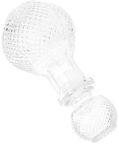 SHOWERORO Decantador Transparente de Vidrio para Whisky y Vino Capacidad de 250ml, Diseño Simple y Aspecto Artístico Adecuado para Restaurantes y Hoteles