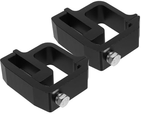 FOYTOKI 2pcs Installation Fixture Truck Cap Mounting Heavy Duty Camper Shell Clamp Truck Topper Clamp for Ladder Rack