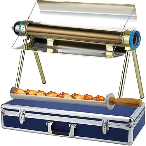 LYFDPN Stufa Solare Portatile per Cibo da 1,5 Litri, griglia da Campeggio Solare, fornello Solare, Forno Solare, Forno da Esterno, Diametro 70 cm