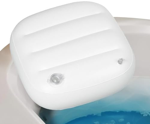 Rrlihjgu Bath Cushion - Inflatable Booster Seat for Hot Tub | Lumbar Support for Hot Tub Soaking Pool Home Adults