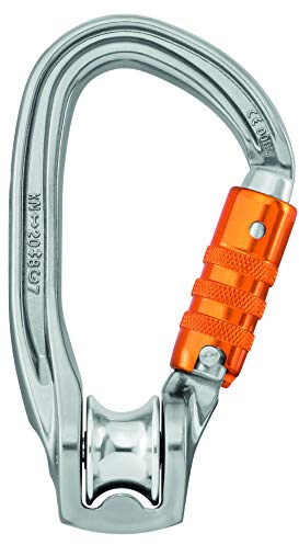 Petzl ROLLCLIP Z Pulley Carabiner - Triact-Lock (Spine Side Opening)