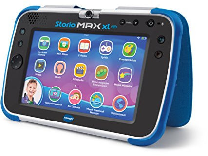 VTech Storio MAX XL 2.0 – Interaktives Tablet mit 22 Apps, Media-Player, Kamera, Elternkontrolle u. v. m. – Für Kinder von 4-9 Jahren