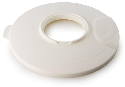 Tupperware Spritzschutzdeckel weiß für Peng Schüssel (inkl. Katzenmagnet)
