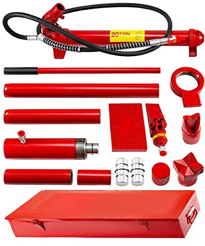6/10/12/20 Ton Automobile Telaio Forma Riparazione Kit Martinetti Idraulici Strumenti di Separazione(20 Tons)