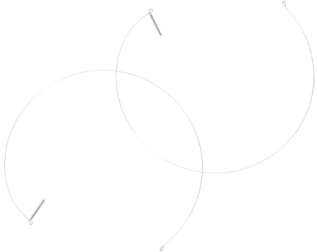 HOMSFOU Türdichtungsring für Waschmaschinen 2 Stück Stahlwire 33cm Ersatz für Türmanschette Sorgt für Dichte Abdichtung und Einfache Montage