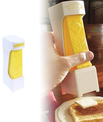 butter Manuelle Reiben & Hobel, One Click Stick, für Käse und Butter, zum Aufbewahren und Herstellen von Brot, Kuchen und Keksen (1 Set)