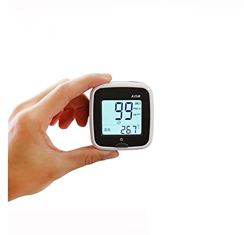 Détecteur de Gaz, A25m Portable PM2.5 Détecteur avec Mesure du capteur précis et réponse Rapide