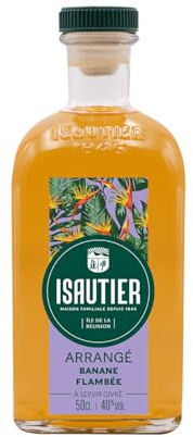 Isautier - Rhum Arrangé Banane Flambée - Origine France - 50cl