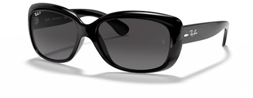 Ray-Ban Damen 4101 Brillengestelle, Schwarz (Shiny Black), 58