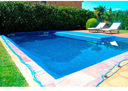 Fun & Go 81036 Leaf Poolabdeckung, mehrfarbig, 5 x 9 m
