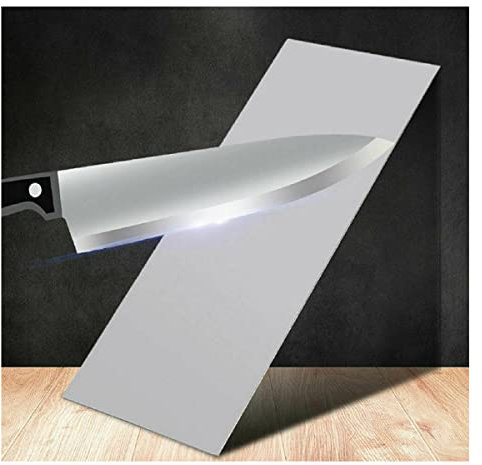 Thin Sharpening Stone Square Plate Diamond Coated,Knife Polishing Rectangle Whetstone Tool 3000 Grit