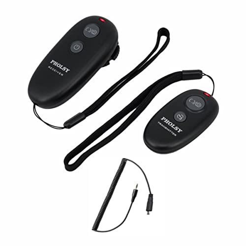 PHOLSY Télécommande sans Fil Déclencheur 262ft pour Fujifilm GFX50S X-Pro2 X-H1 X-T2 X-T1 X-T10 X-T20 X-T100 X-E2S X-E2 X-E3 X-M1 X-A20 X-A5 X-A3 X-A2 X-A1 X-A10 X100F X100T X70 X30 XQ2 XQ1 XF10