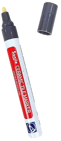 VALINK Tiles Grout Pen, Grout Pen for Tiles, Grout Restorer Marker Repair Pens, Waterproof Anti Mould Tile Paint Markers for Bathroom Kitchens Dark Grey