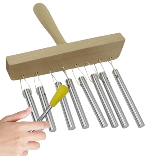 Single Row Bar Chimes Kids Music Percussion Instrument Single Row Bar