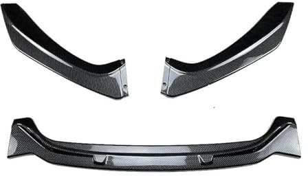 VTSGBLS Auto Frontspoiler Für 1er F20 F21 MP&ack 118i 120i M135i M140i 2015-2019 Frontstoßstange Lippe Kinn Diffusor Body Kit Spoiler Deflektor Tuning Frontstoßstangenspoiler(Carbon-Look)