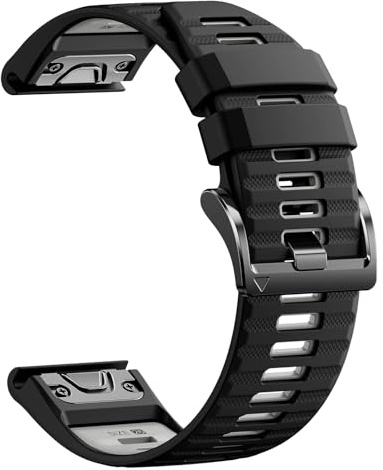 Armband för Garmin Fenix 7/Fenix 6/Fenix 5, Fenix 7X/Fenix 6X/Fenix 5X/7X Pro, Quickfit 22 mm/26 mm, 26mm