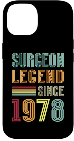 Surgery Legend 1978 48 Years Scalpel 48th Birthday Surgeon Case for iPhone 14