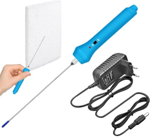 DAJASD 15 Cm 100-240 V/27 W Taglierina Polistirolo, Taglia Polistirolo, Taglia Polistirolo Professionale, Taglierina Elettrica Per Polistirolo, Per Fai Da Te, Opere D'arte(taglierina EU)