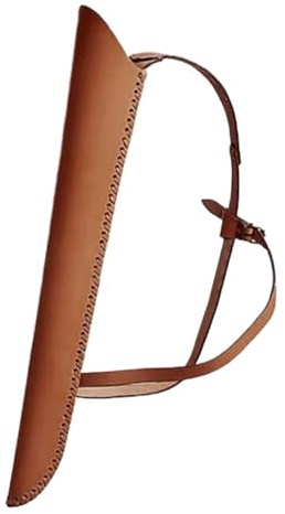 AYWTIUN Carcaj en la Cintura Carcaj de Cuero sintético for Tiro con Arco, cinturón Hombro Tradicional, Soporte for Flechas for Disfraz Cosplay, carcaj Lona for(Brown)