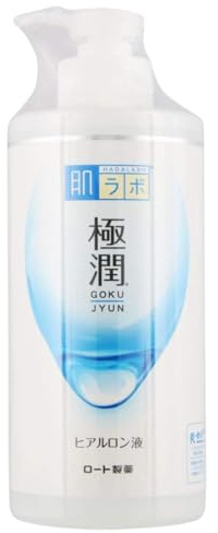 Hada Labo Rohto Hadalabo Gokujun Hyaluronic Lotion Moist Pumpentyp 13.5 Fl. Oz. (400ml)