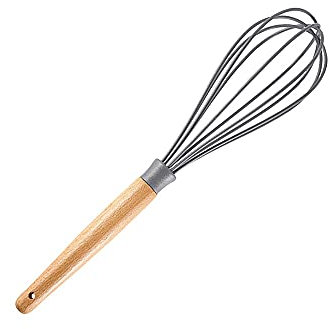 ddq Wisk Manueller Schneebesen, Küchenmixer, Schneebesen, Küchenhelfer, Eiercreme, Rühren, Küche, Backen, Gebäck, Kochwerkzeug, Rührwerk (Color : Gray)