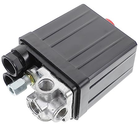 Yardenfun Controller Air Compressor Shut Off Pressure Switch for Air Compressor Parts