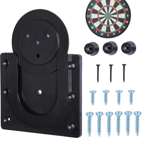 Dartscheiben-Halterung, Dartscheiben-Montage-Set – Dartscheibenständer, Dartscheiben-Halterung, Dartscheiben-Halter, Dartscheiben-Zubehör