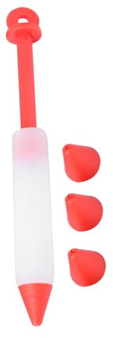 OKUMEYR Sugar Paste DIY Tool Cake Decorating Pen Silicone Baking Tool Piping Pen Cookie Icing Decorating Kit for Boys and Girls