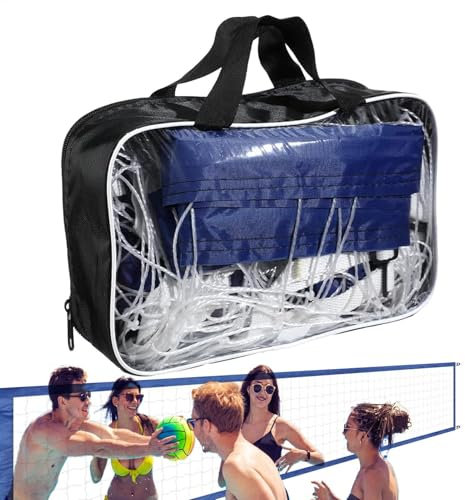 Rete di ricambio per pallavolo da piscina, 4,5 x 0,9 m, in nylon, resistente, accessori sportivi, accessori di ricambio per piscina, per spiaggia e attività all'aperto
