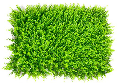Panneaux de buis artificiels Topiary Haie Plante, 24 pièces, panneaux de buis, panneau mural d'herbe, écran de haie d'intimité, protection UV pour extérieur, intérieur, clôture de jardin, arrière-cour